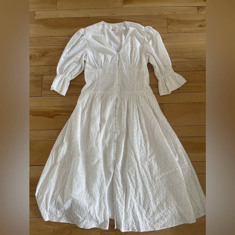 La Vie Rebecca Tylor white dress